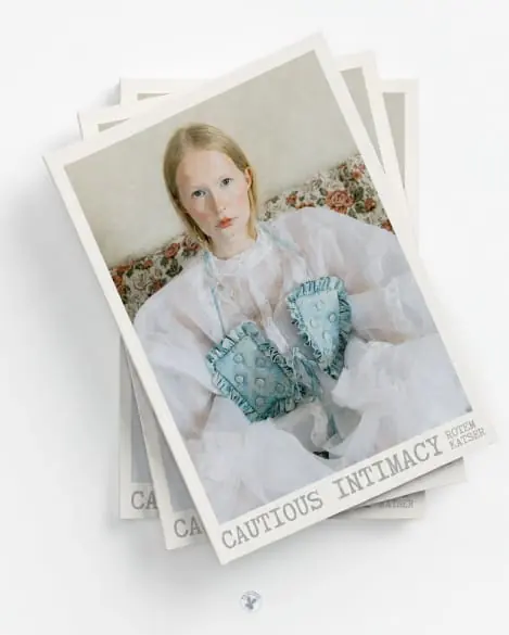 Stack of Polaroid-style prints, Cautious Intimacy